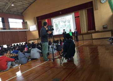 鈴が峰小学校 防犯ブザー点検