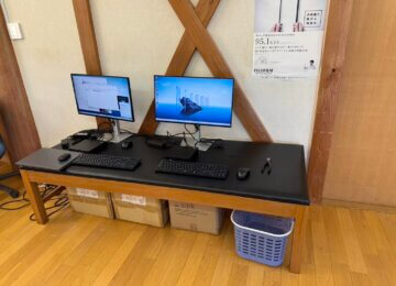 PC設定＆配線工事